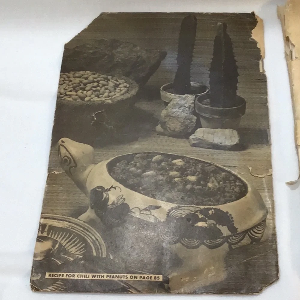 Very vintage Ground Beef Cookbook well used condition